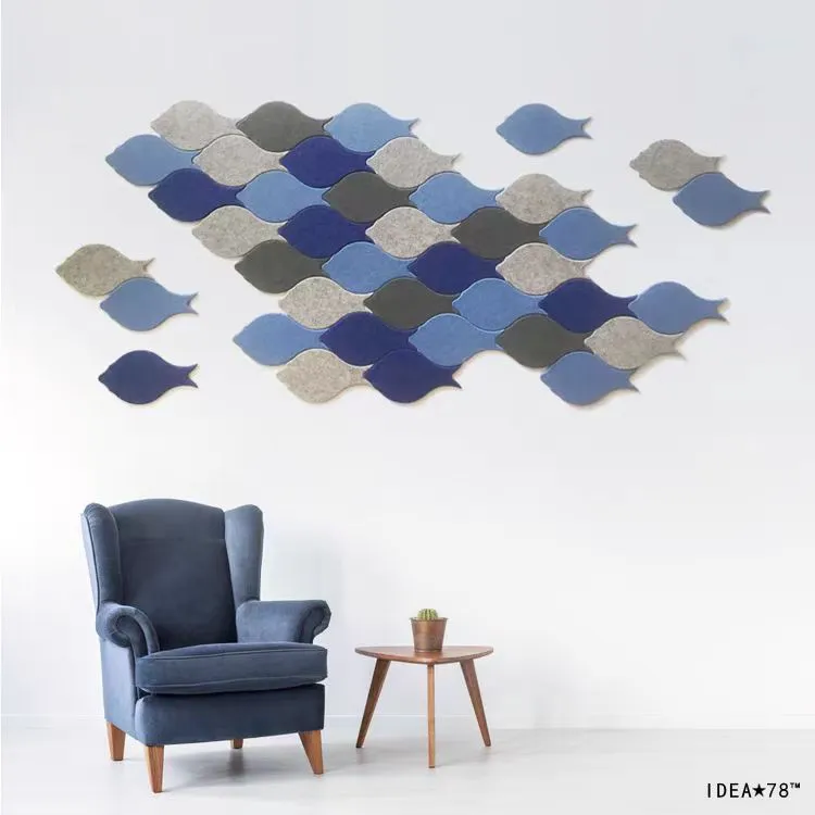 Cartoon felt decorative wall stickers
