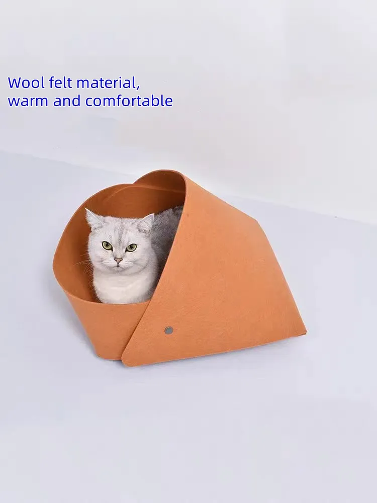 wool felt buffing wheel