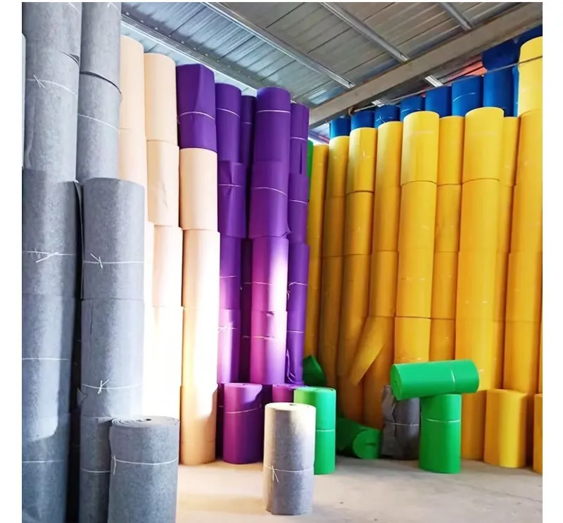 grey wool felt