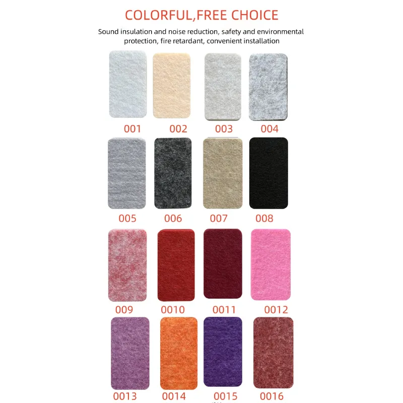 felt paper red