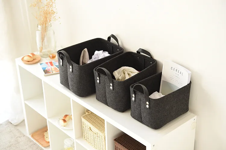 bedside felt storage bag